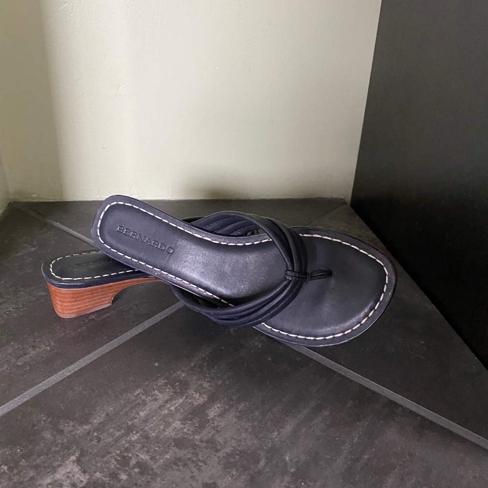 Bernardo Leather Sandals